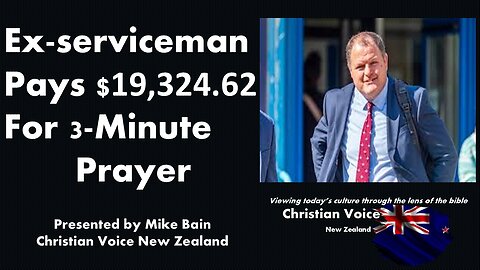 Ex serviceman pays over $19,000 (NZD) for three minute prayer