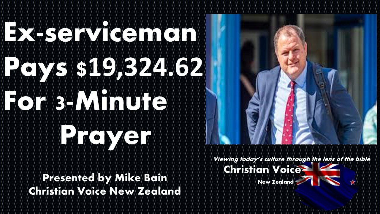 Ex serviceman pays over $19,000 (NZD) for three minute prayer