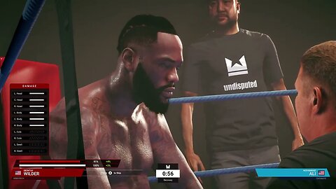 Undisputed Online Gameplay Deontay Wilder vs Muhammed Ali 3