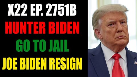 HUNTER GO TO JALL, [JB] RESIGN - TRUMP NEWS