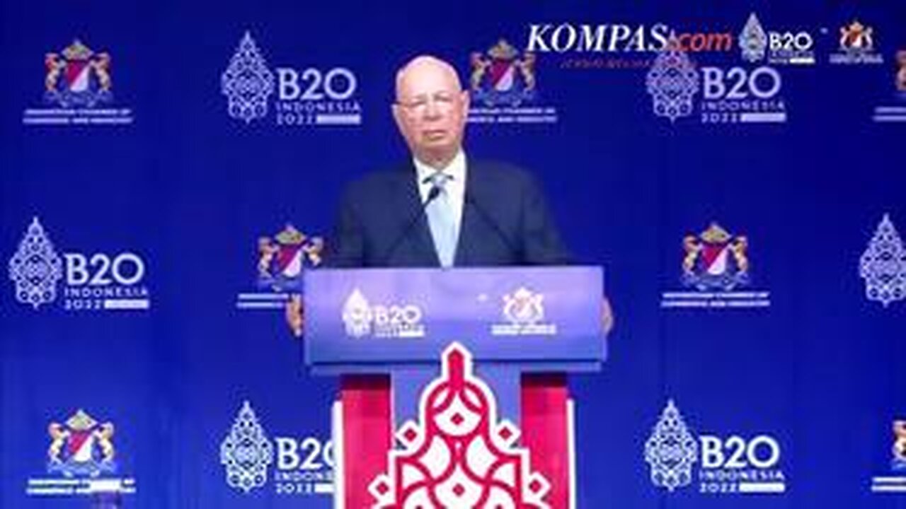 Klaus Schwab’s Recent B20 Speech