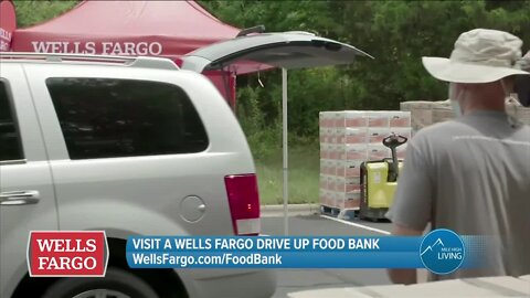 Drive-Up Food Banks // Wells Fargo