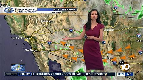 10News Pinpoint Weather with Melissa Mecija