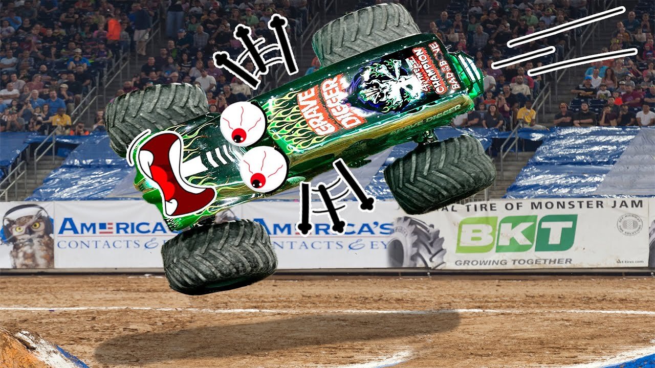 Monster Jam Extended Highlights | Monster Jam Freestyle | Doodles