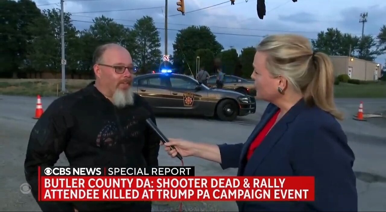 Second Eyewitness Says He Told Cops About Trump Shooter On The Roof