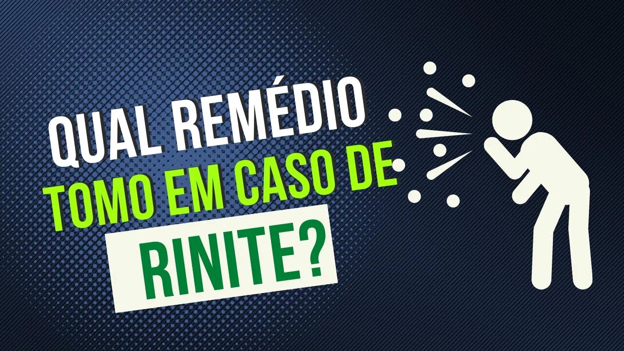 QUEM TEM RINITE PODE TOMAR DESCLORFENIRAMINA? | Dr. Álef Lamark