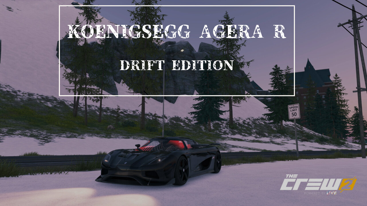 Arctic Drift: Unleash the Agera R's Fury in a Snowy Mountain Blizzard! - The Crew 2 - NCGP