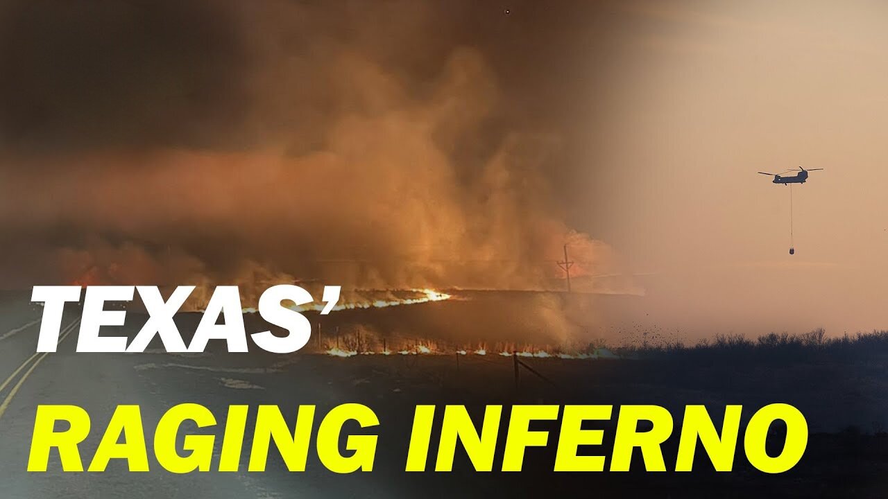 TEXAS BURNS: RAGING Wildfires, Climate Change, Protecting Earth, Last Chance Tourism? Melting ICE