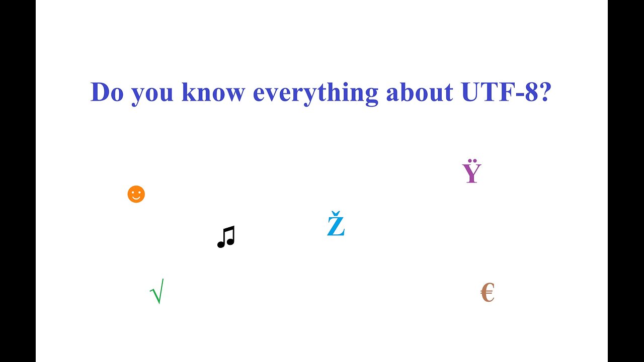 What Is The history Of The UTF 8