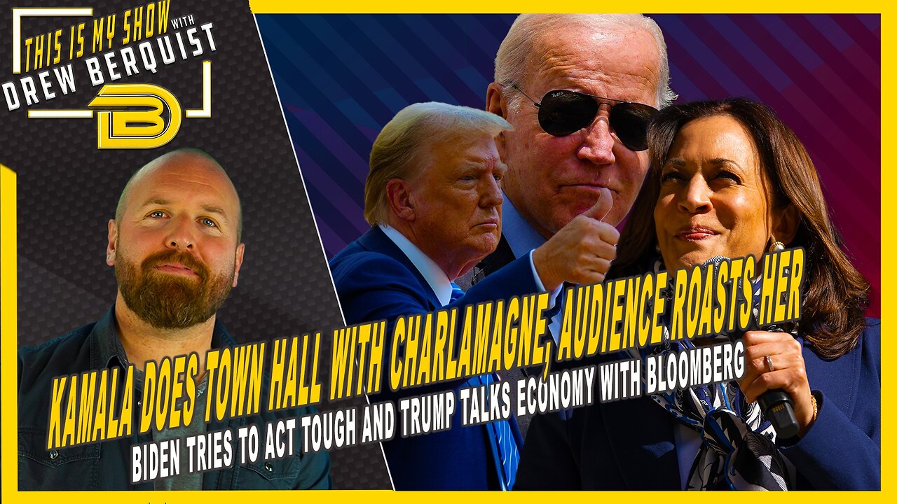 Tough Guy Biden, Kamala's Disastrous Town Hall and Trump's Bloomberg Sit-down | 10.16.24