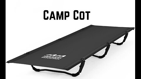 Mission Mountain Camp Cot