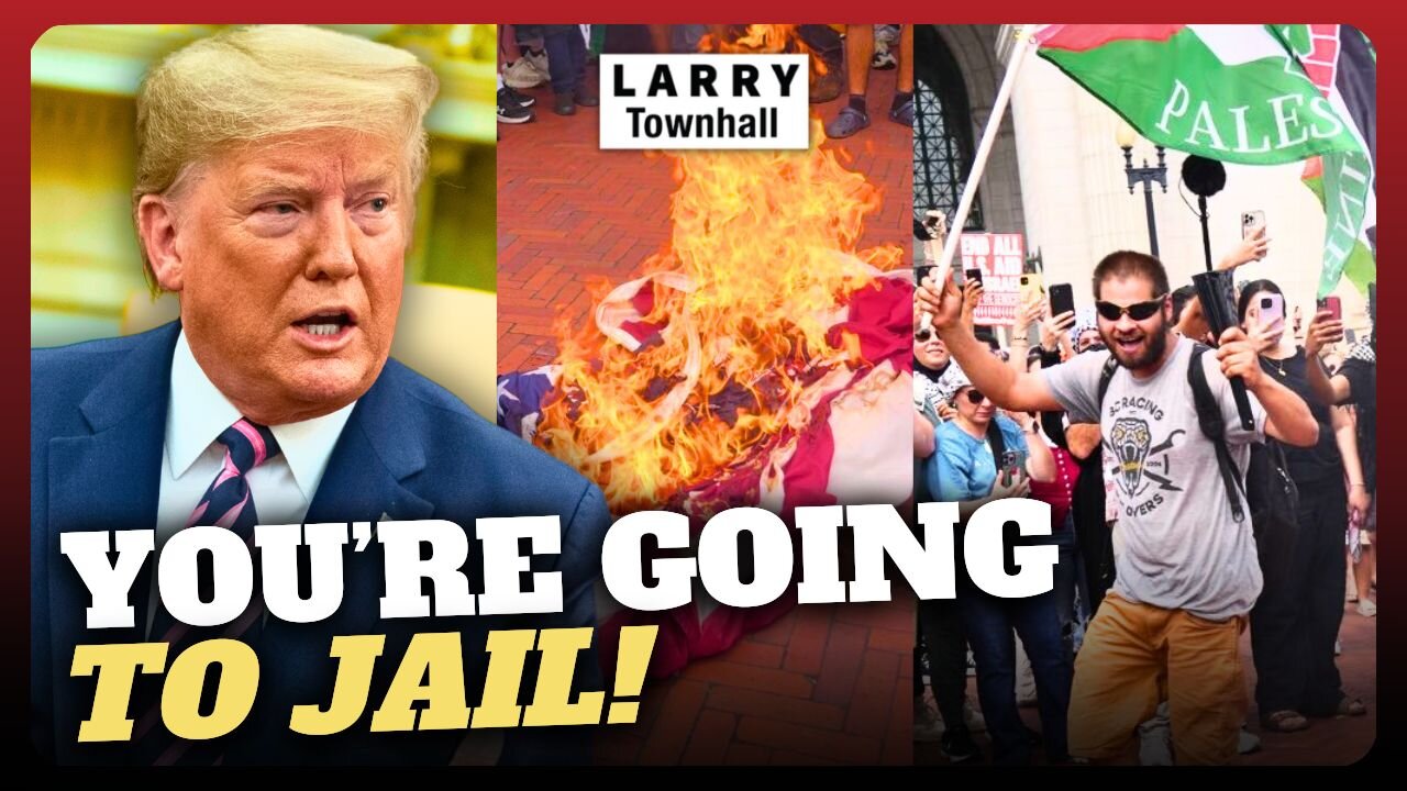 Trump: I'll Send Flag-Burning, America-Hating LOSERS TO PRISON When I Win!