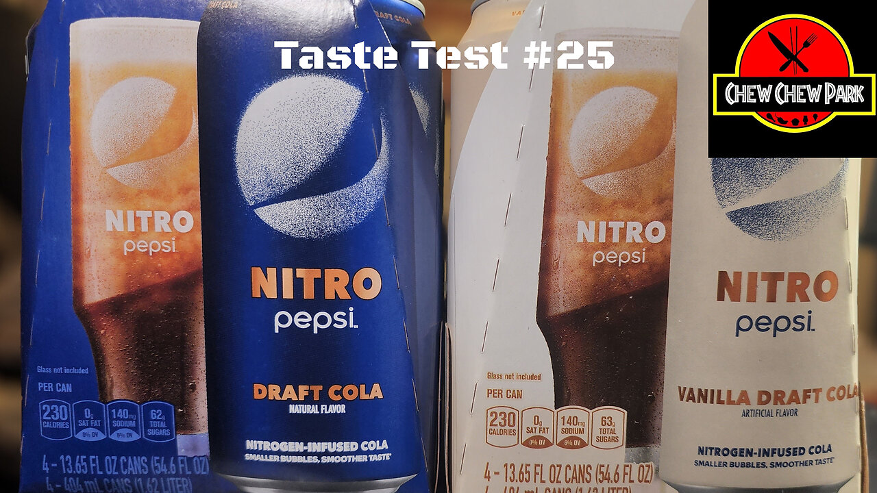 Taste Test #25: Pepsi Nitro (& Pepsi Nitro Vanilla)