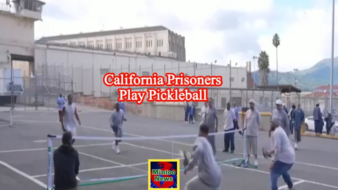 California prisoners play pickleball to build community