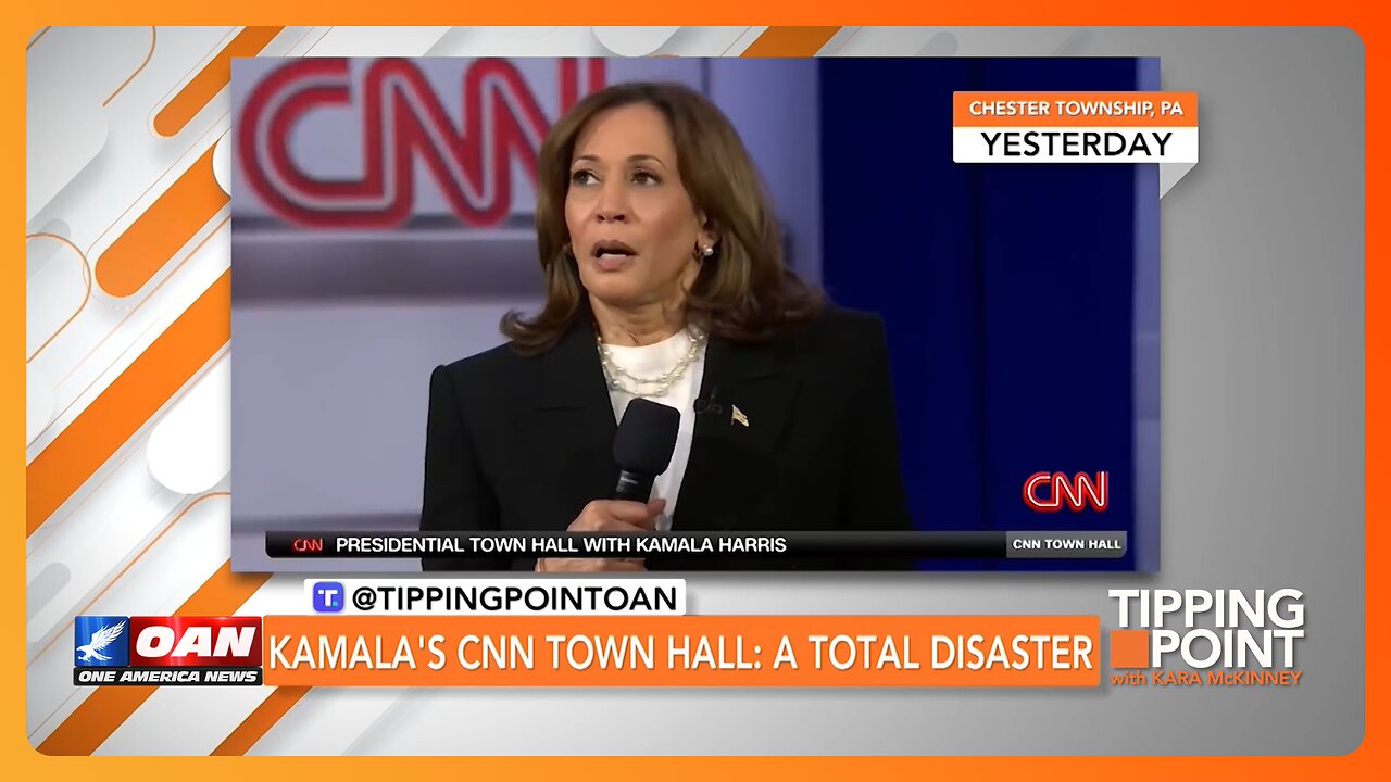 Kamala's CNN Town Hall: A Total Disaster | TIPPING POINT 🟧