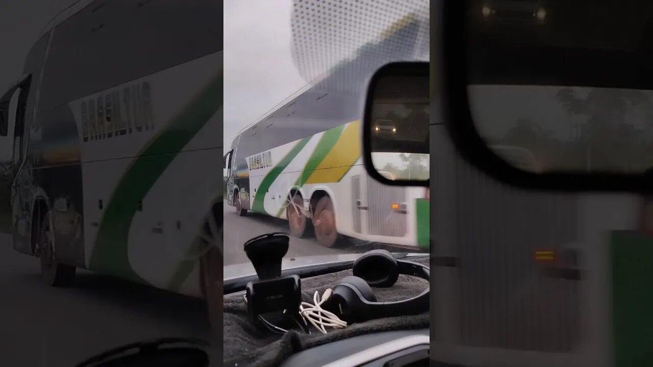 Overtaking a Bus in Brazil 😱