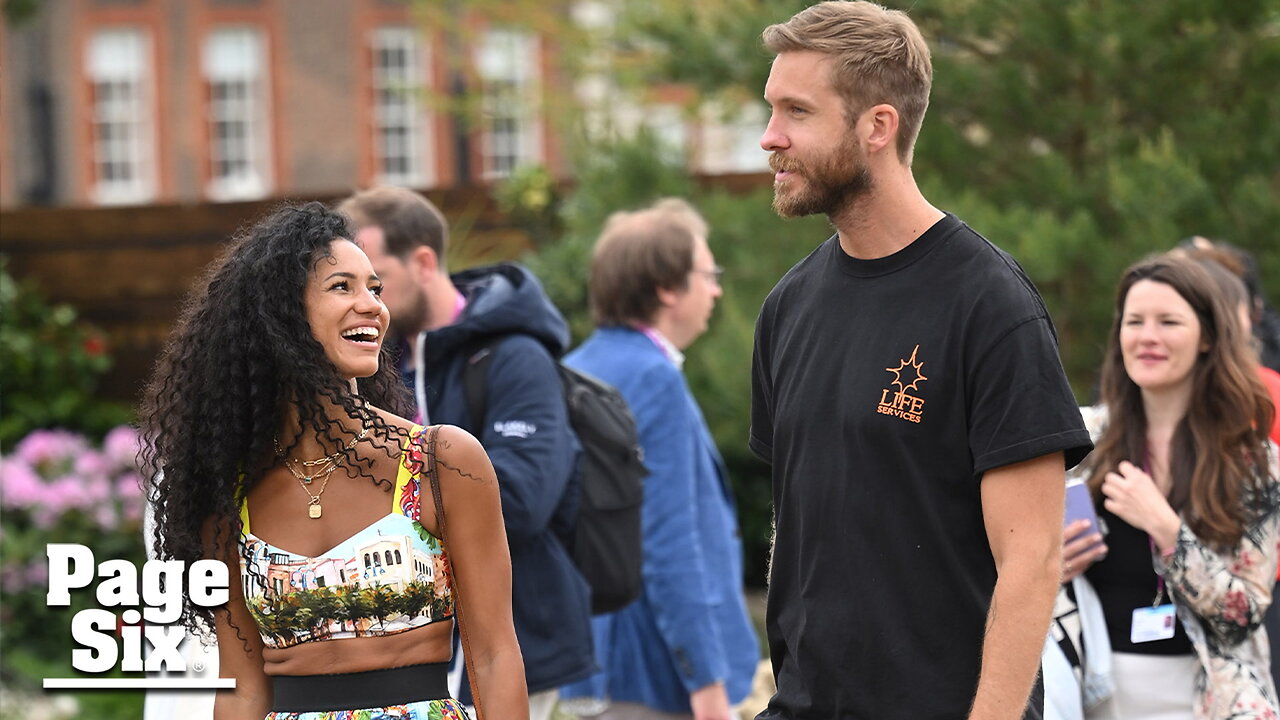 Calvin Harris marries fiancée Vick Hope