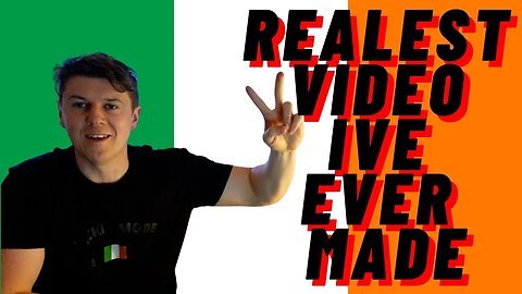 IRISH CONTENT CREATION + CENSORING CONTENT ON YOUTUBE RANT | REALEST VIDEO IVE EVER MADE!!
