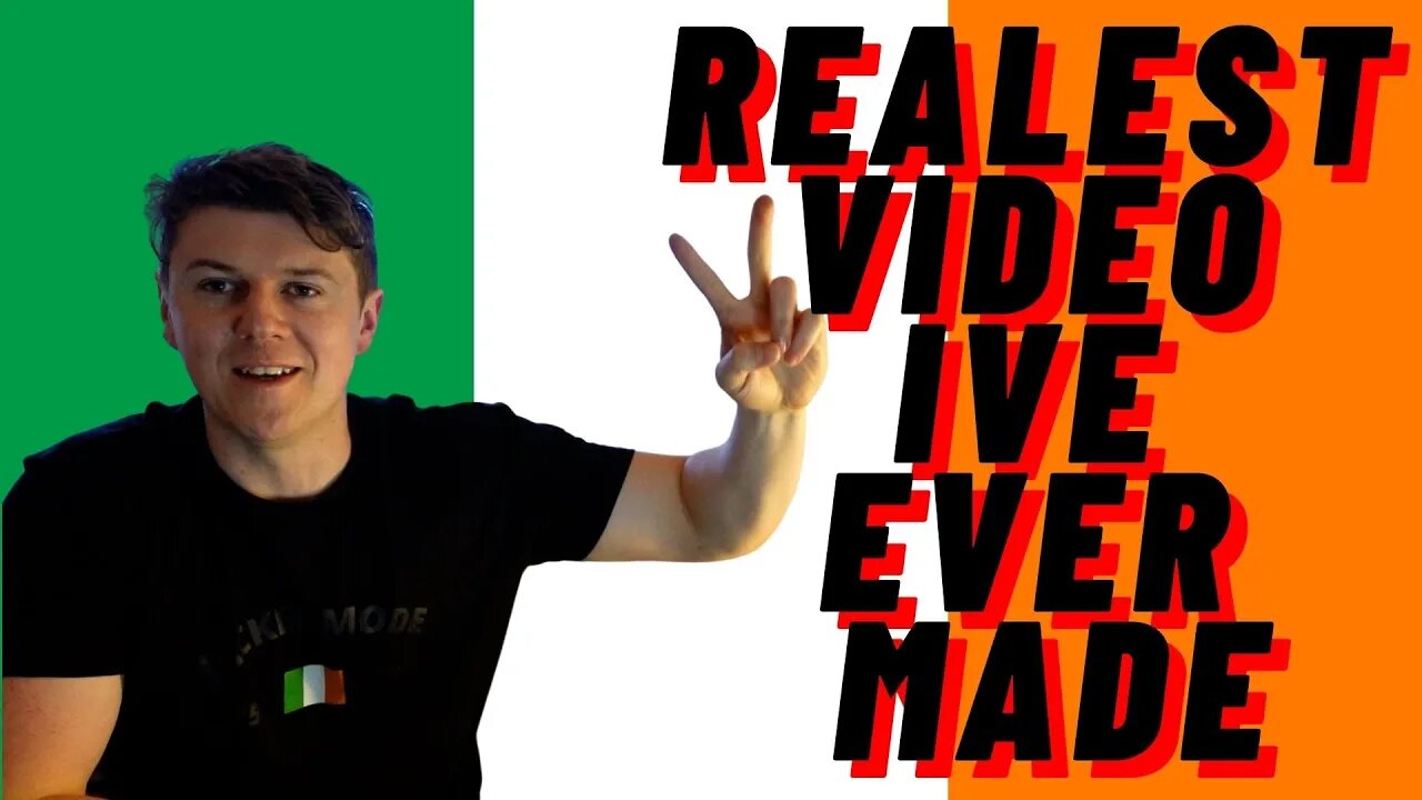 IRISH CONTENT CREATION + CENSORING CONTENT ON YOUTUBE RANT | REALEST VIDEO IVE EVER MADE!!