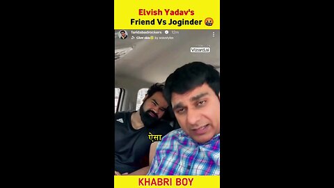 Elvish Yadav's Friend Vs Joginder FIGHT Getting Serious 😱🙏| #shorts #viral #fight #youtubeshorts