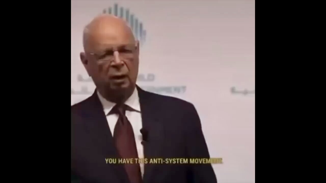 Klaus Schwab Admits ‘Political Revolution’ Against The ‘Great Reset’ Is Destroying His …