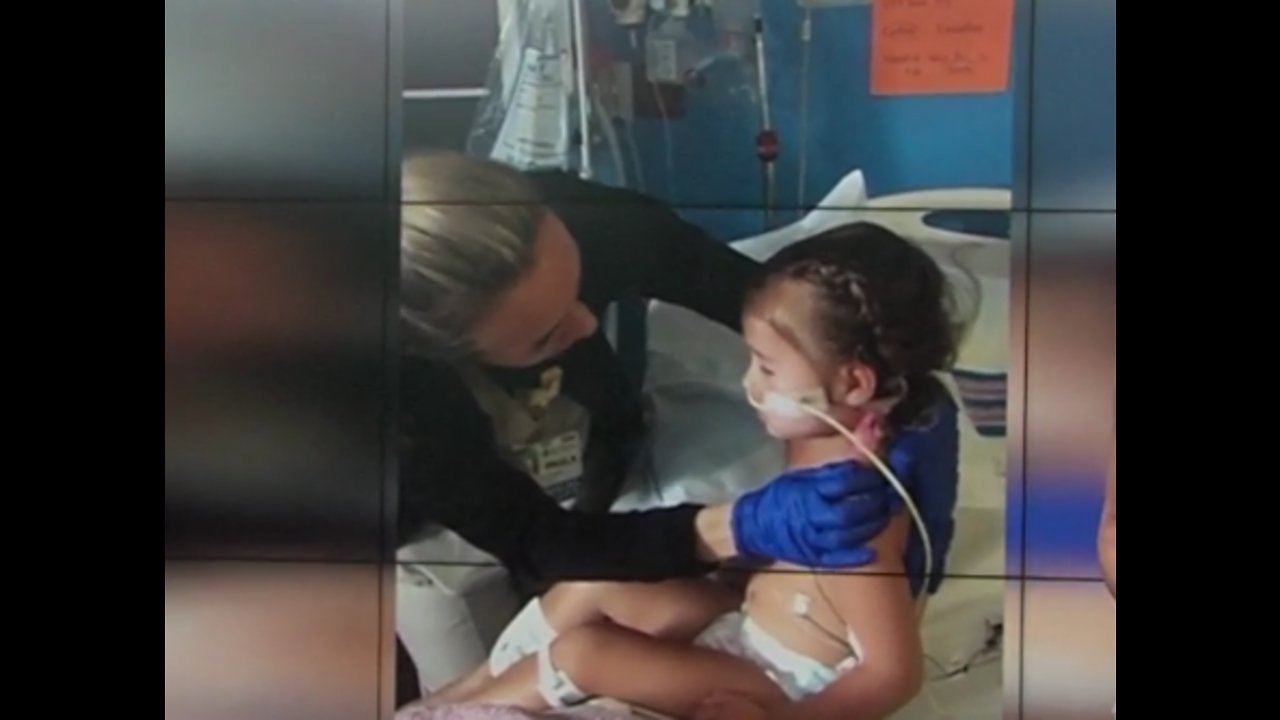 Preslie improving as police asks for tips
