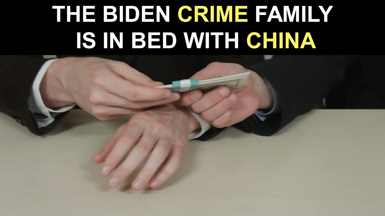 The Biden Crime Family is in BED With China!