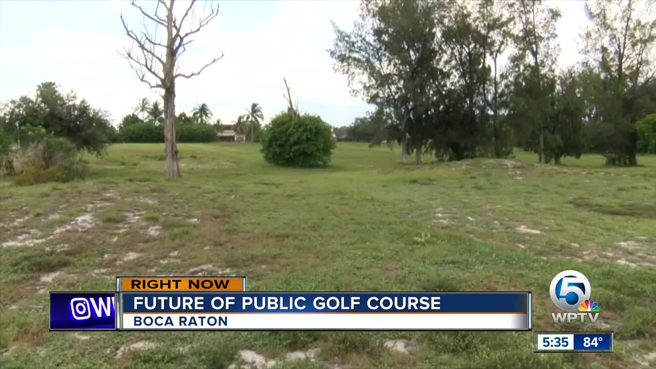 Future of public golf course in Boca Raton
