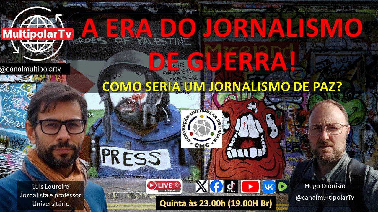 A ERA DO JORNALISMO DE GUERRA! O QUE SERIA UM JORNALISMO DE PAZ?