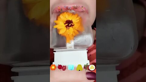 ASMR LIPS 🌻🥤🍡#eatingsounds #asmrdrinking #asmrdrinkingwater #asmr #mukbang #viral