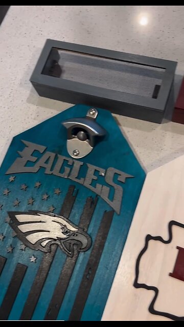 Fall Football Bottle Cap Openers