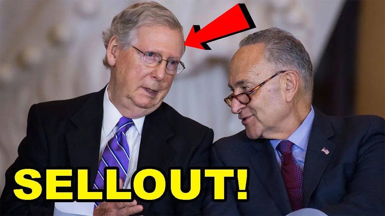 Republican Senators want Mitch McConnell OUT as leader! He helped DEMOCRATS!