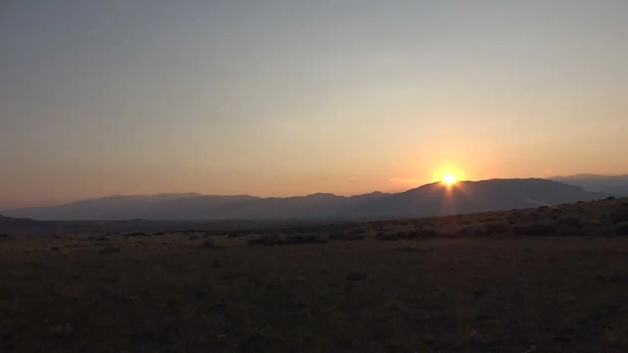 Can't beat a beautiful Wyoming Sunset time lapse!