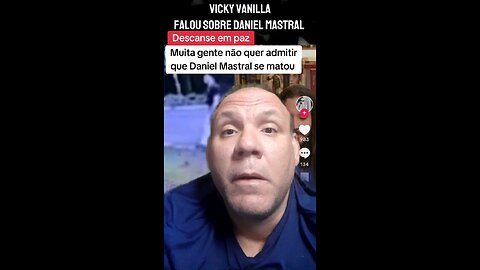 Muita gente não quer admitir que Daniel Mastral se matou