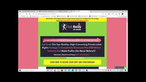 FLAT BELLY AT HOME REVIEW 🤑🤑 MAKE MONEY SELLING COMPLETE MARKET READY DFY EVERGREEN PRODUCT🤑🤑