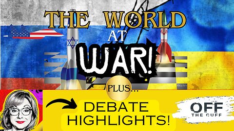 OFF THE CUFF: ISRAEL. IRAN. LEBANON. RUSSIA. UKRAINE. Is The US next? Plus: VP DEBATE HIGHLIGHTS!