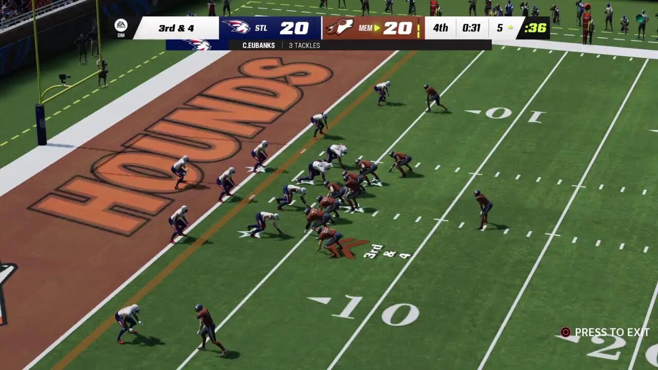TDFL Football [Season 10/Week 3]: St. Louis (1-1) @ Memphis (2-0)