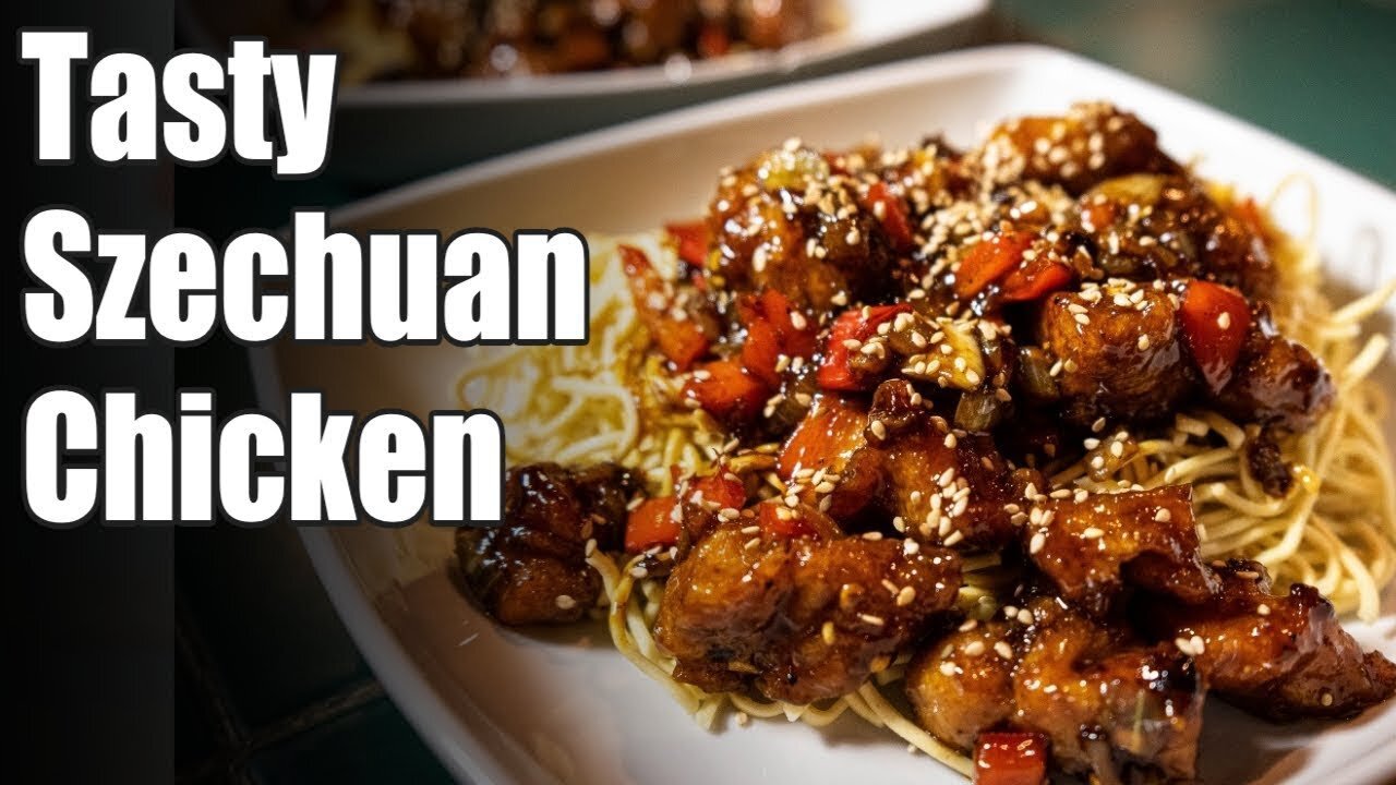 A really GREAT tasty Szechuan Chicken.