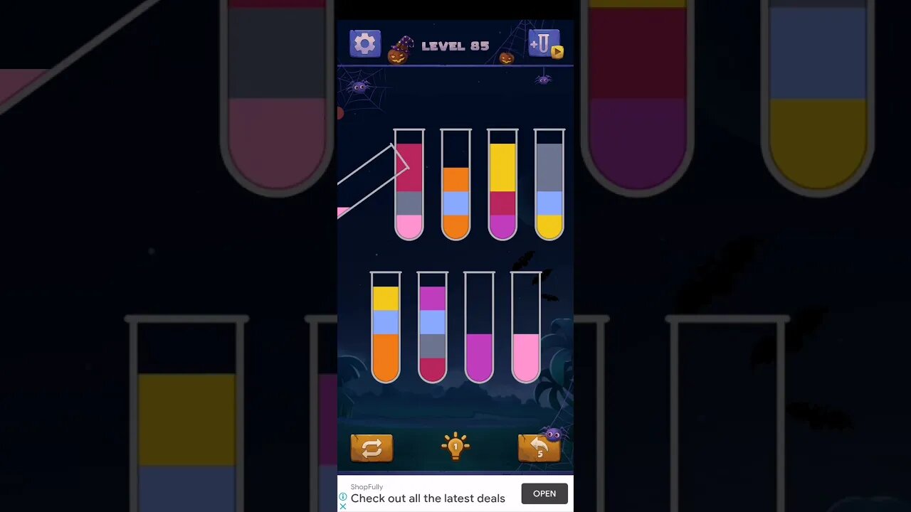 Water Sort Puzzle - Level 85