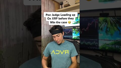 When The Judge Loads up on XRP before they win the case #xrp #crypto