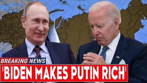 Watch Putin laughs at Biden to his face after STUPID 'oil price' support policy...Trump so angry