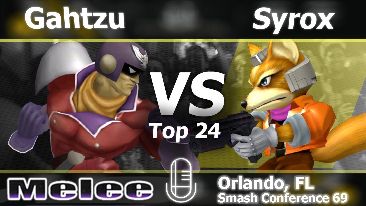 Gahtzu (C. Falcon) vs. Syrox (Fox) - Melee Top 24 - SC:69