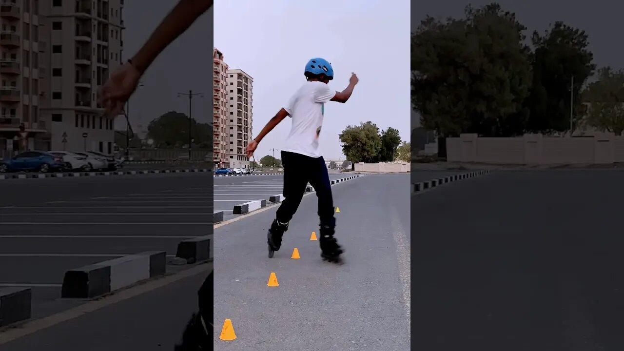 Gasolina Dance | Freestyle Slalom #skateweaver #shorts #viral #rollerblading