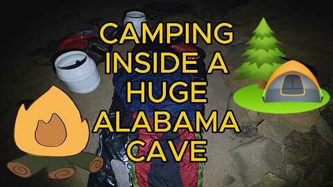 How to go Camping Inside a Wet Cave