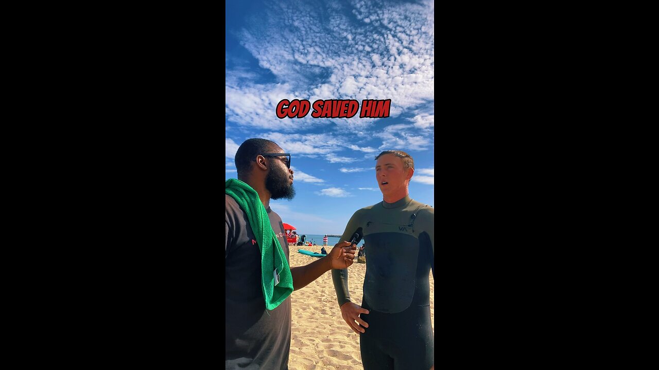 God Saved Him #dayodman #thelord #godsaves #eeyayyahh #motivation