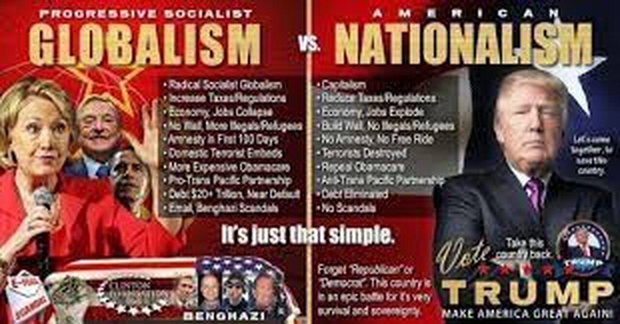 The Fight Is Between American Nationalism and Globalism