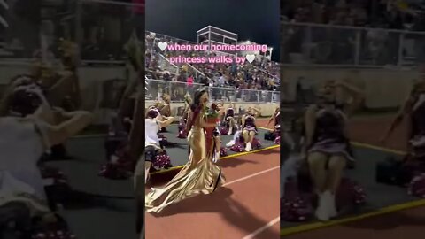 Creator Lfgoldstars when our homecoming princess walks by' #Shorts