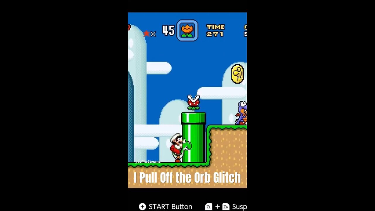 The Orb Glitch in Super Mario World