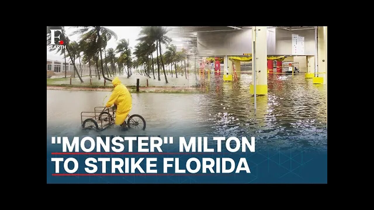 Hurricane Milton Becomes "Extremely Dangerous" Cyclonic Storm As It Heads To Florida