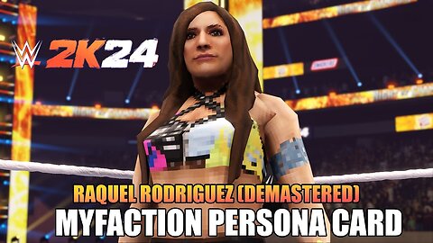 WWE 2k24 Raquel Rodriguez DM Entrance